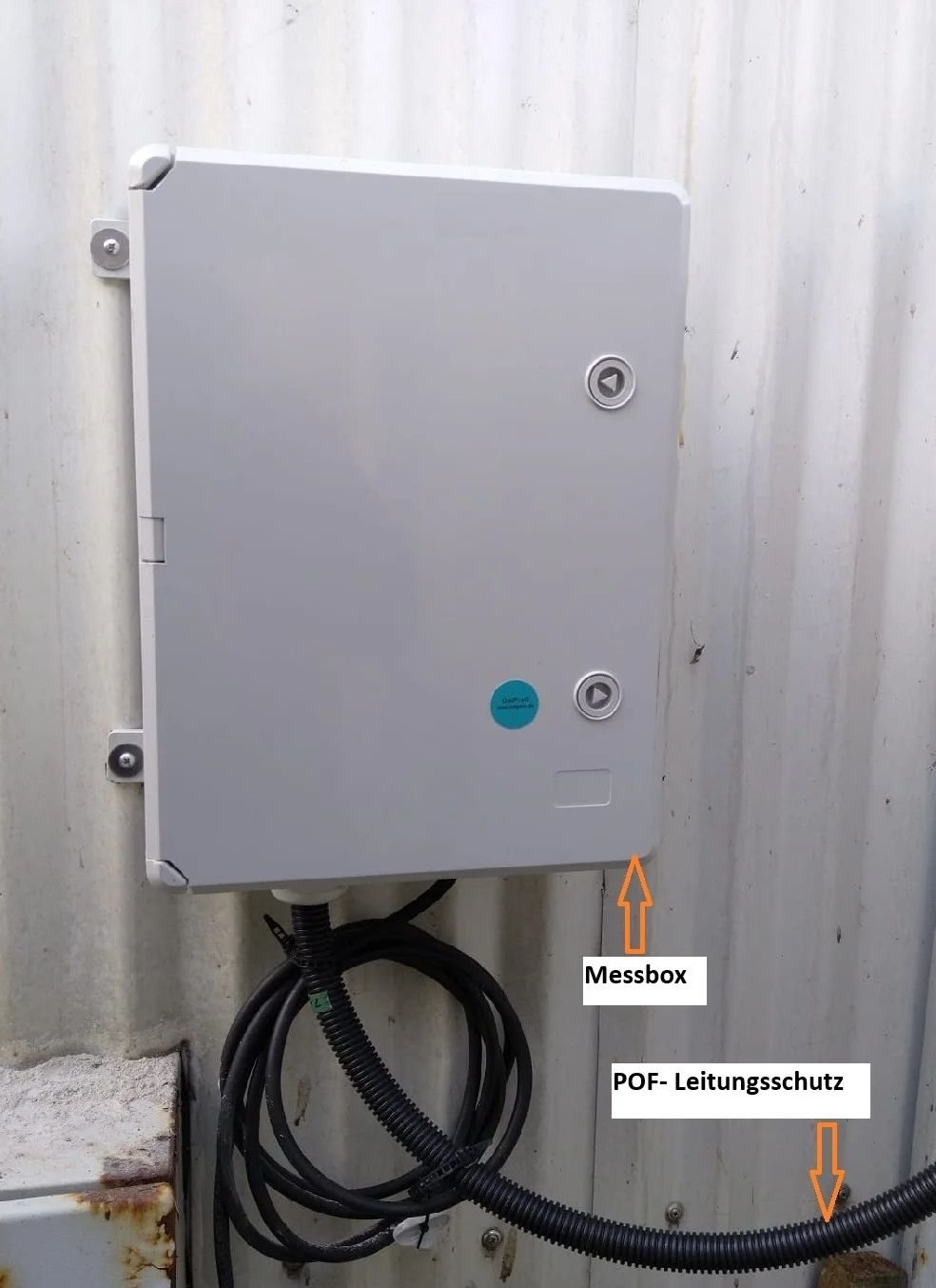 Einbau Sensor