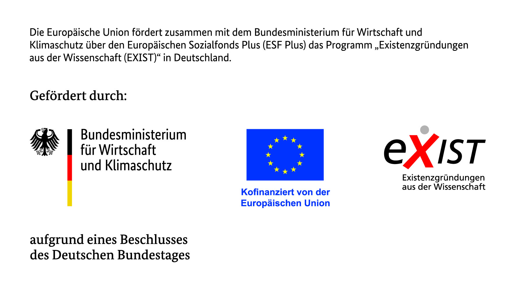 EXIST-Gründerstipendium BMWK